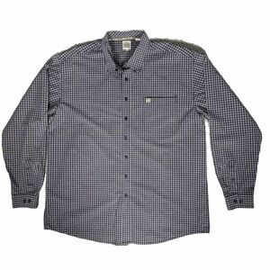 Miller Cinch Shirt Men Plaid Western Long Sleeve Collar Size XXL, size 2XL